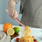 [M.v.Eisenberg] Stainless Steel Cooking Tweezers – Precision Plating, Heat-Safe Length, Serrated Tips for Firm Grip, Food-Grade Stainless Steel 